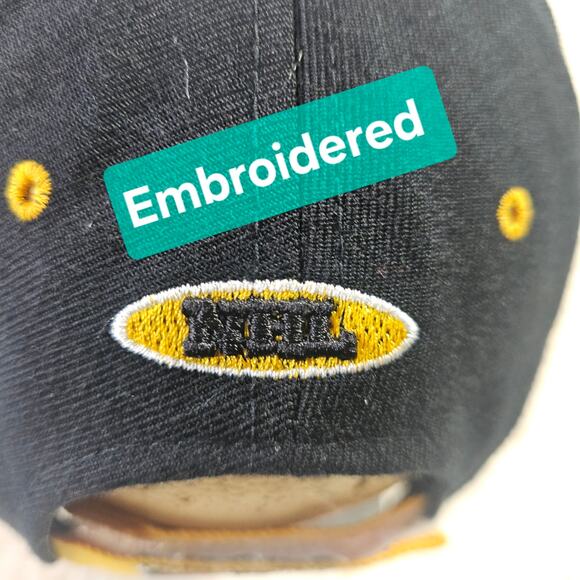 Boston Bruins Vintage Zephyr Wool Blend Embroidered logo. MadeInKorea Adjustable - Picture 3 of 16